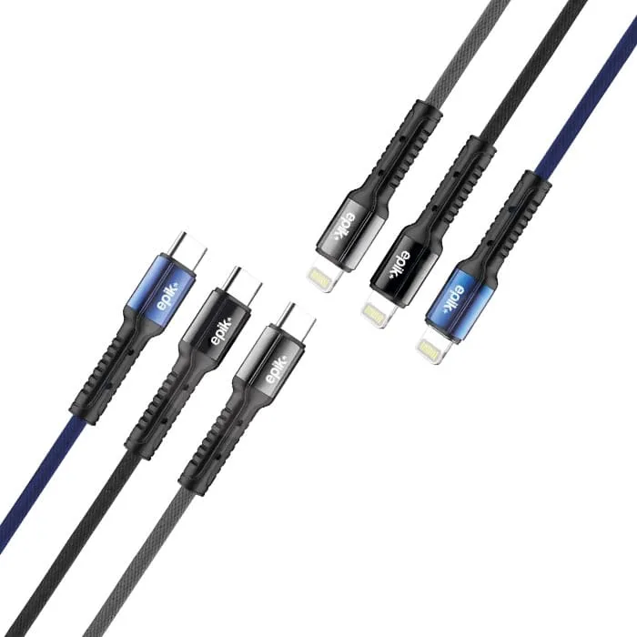 Cable de Datos y carga 20W tipo C a Lightning
