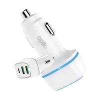 Car charger 18W 3 puertos
