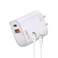 Cargador carga rapida 20w tipo C - Ligtning